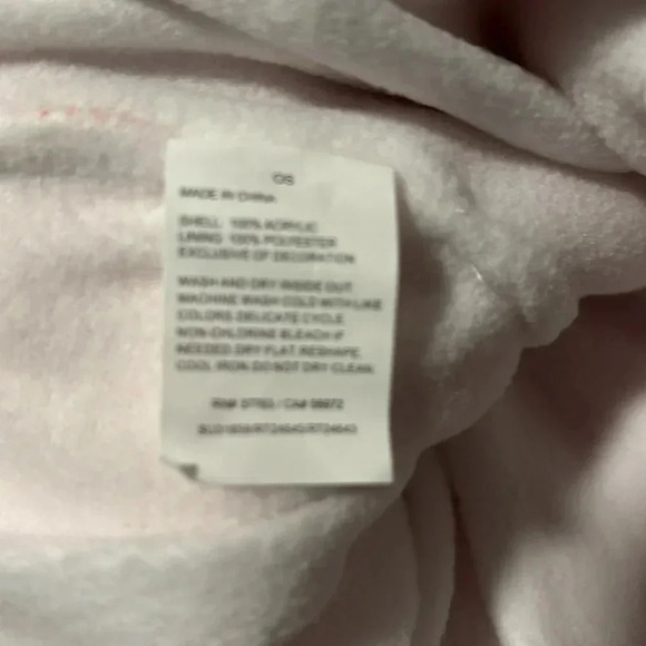 NWT PGA Tour Pink Knit Pom-Pom Beanie - Picture 5 of 6